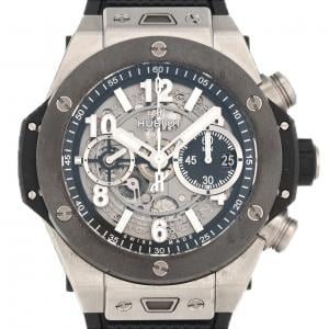 【ノーメンテナンス還元価格】ウブロ ビッグバンウニコチタニウムセラミック 421.NM.1170.RX TI 自動巻