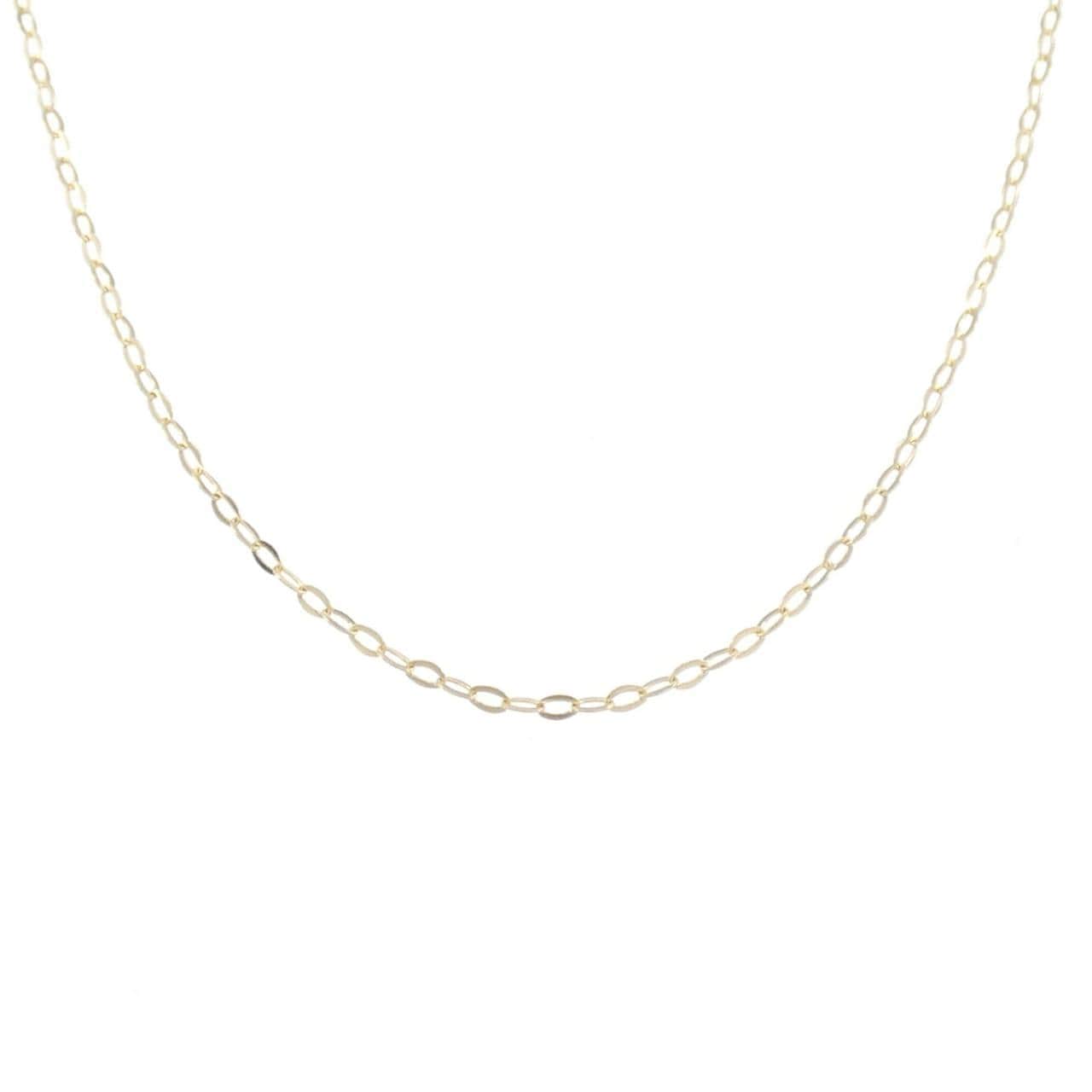 K18YG chain necklace