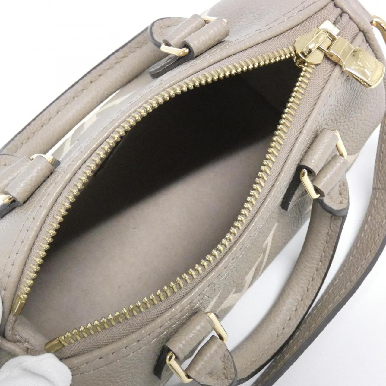 ルイヴィトン バイカラー モノグラム アンプラント ナノ スピーディ M82890 ボストンバッグ