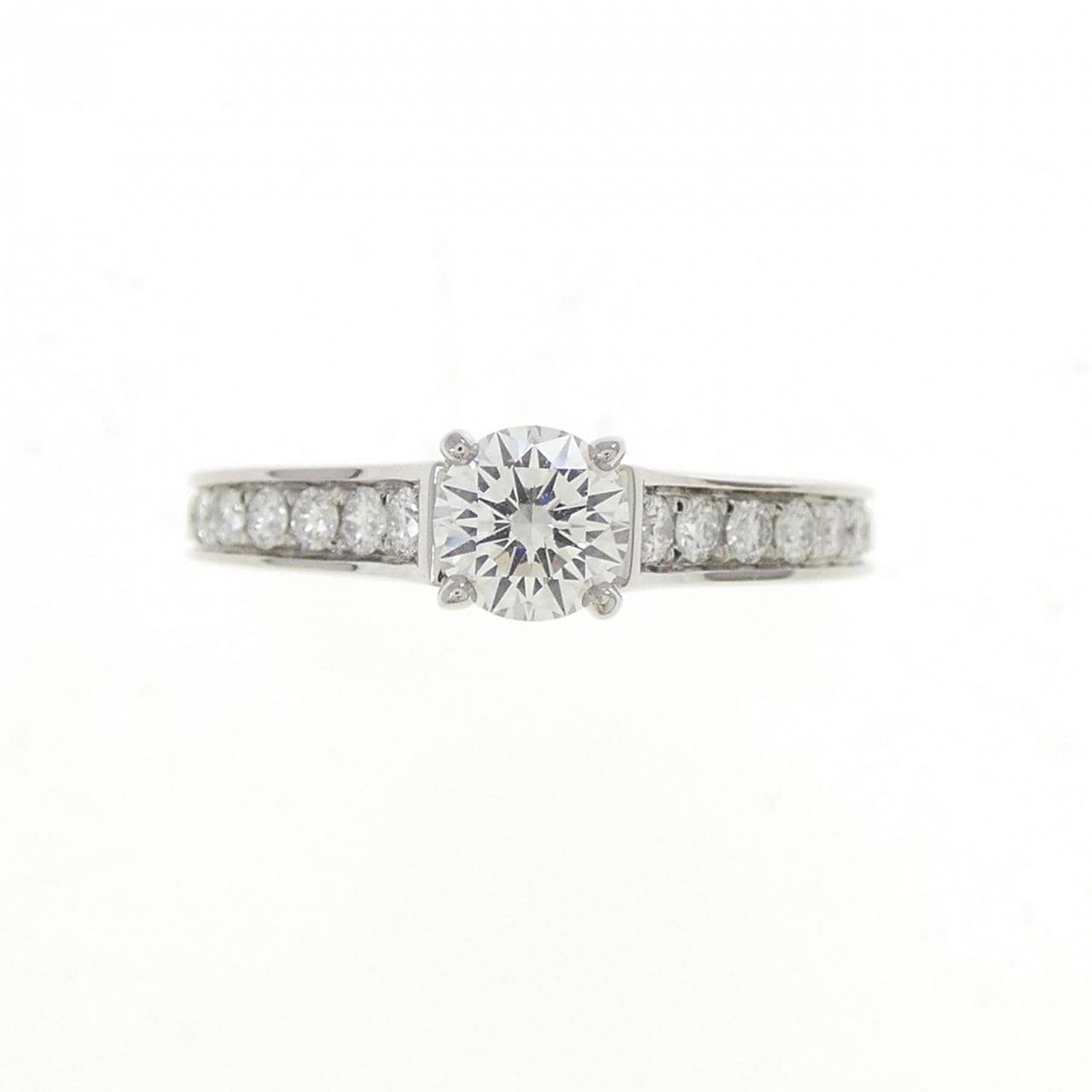 Cartier 1895 单钻戒指 0.32克拉 D VVS2 EXT