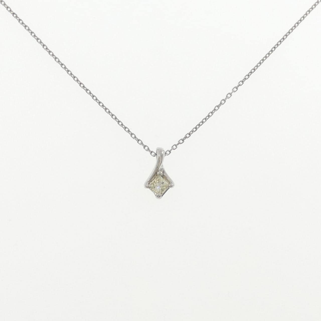 PT850 ダイヤモンド ネックレス 0.36CT