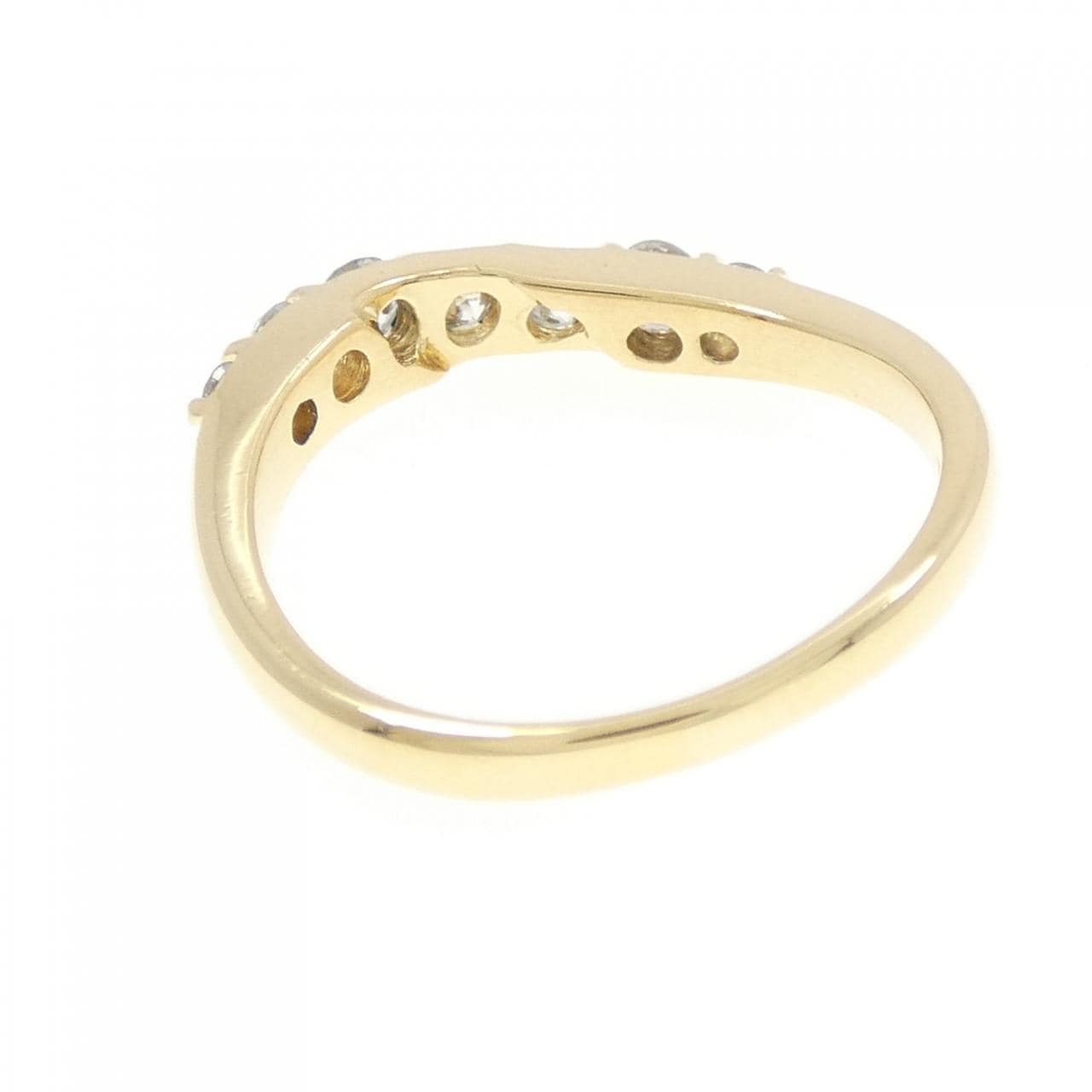 K18YG ダイヤモンド リング 0.53CT