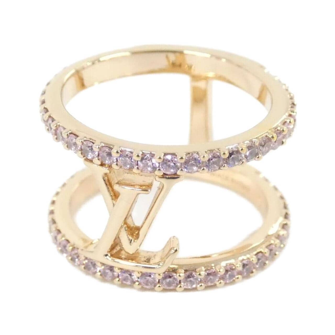 ルイヴィトン リング LVアイコニック ストラス S M1334S リング