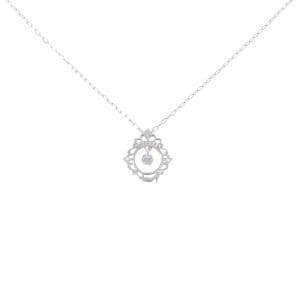 K10WG ホワイトトパーズ ネックレス