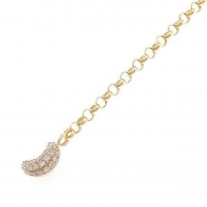 K18YG/K18PG ムーン ダイヤモンド ブレスレット 0.29CT