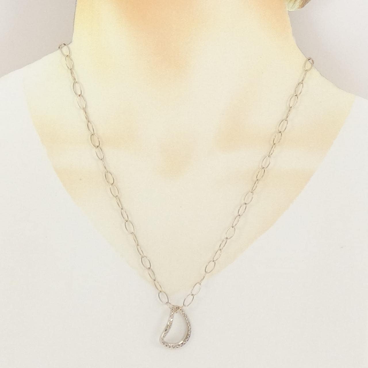 カシケイ ダイヤモンド ネックレス 0.50CT