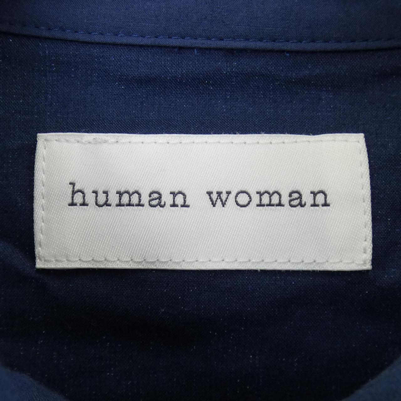 ヒューマンウーマン HUMAN WOMAN シャツ