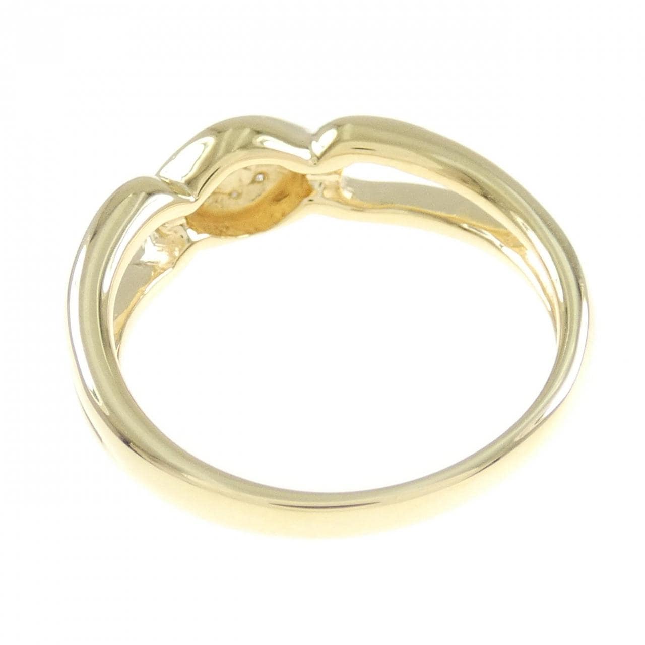 K18YG ダイヤモンド リング 0.03CT
