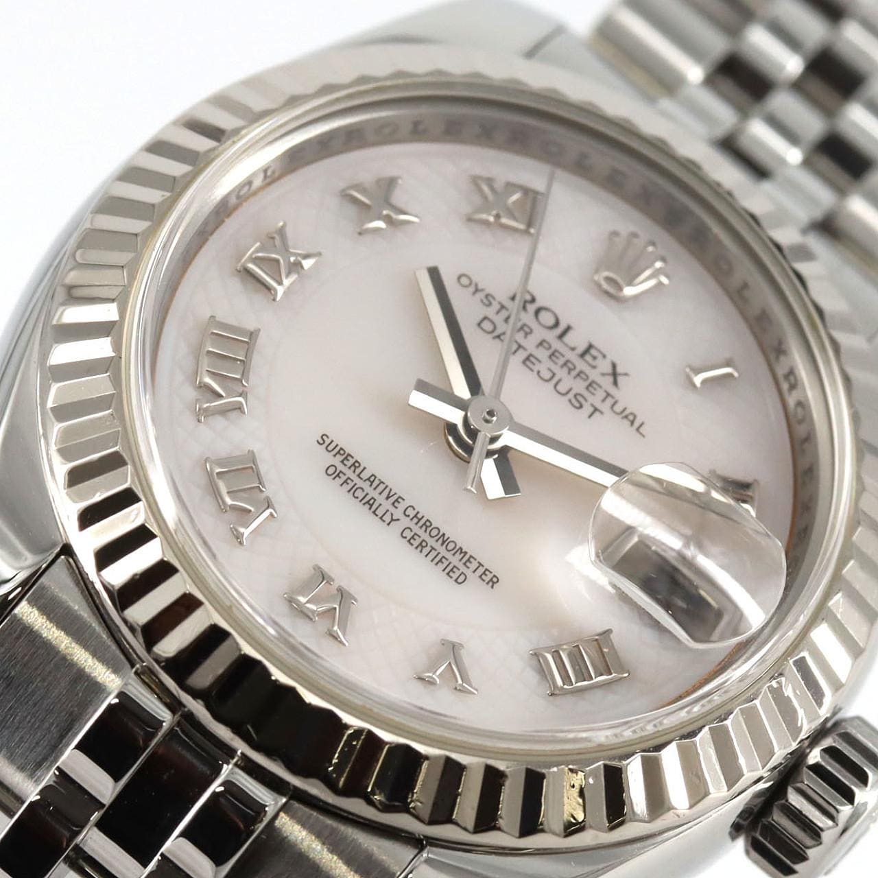 ロレックス デイトジャスト 179174NRD SSxWG 自動巻 Z番