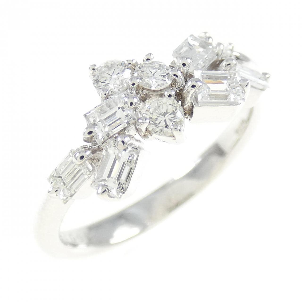 K18WG ダイヤモンド リング 0.42CT