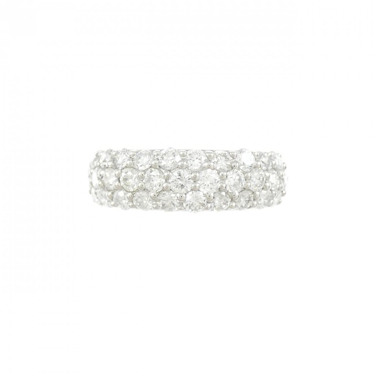 PT900 パヴェ ダイヤモンド ピンキーリング 1.00CT