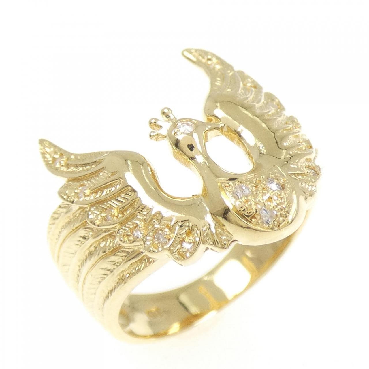 K18YG  ダイヤモンド リング 0.06CT