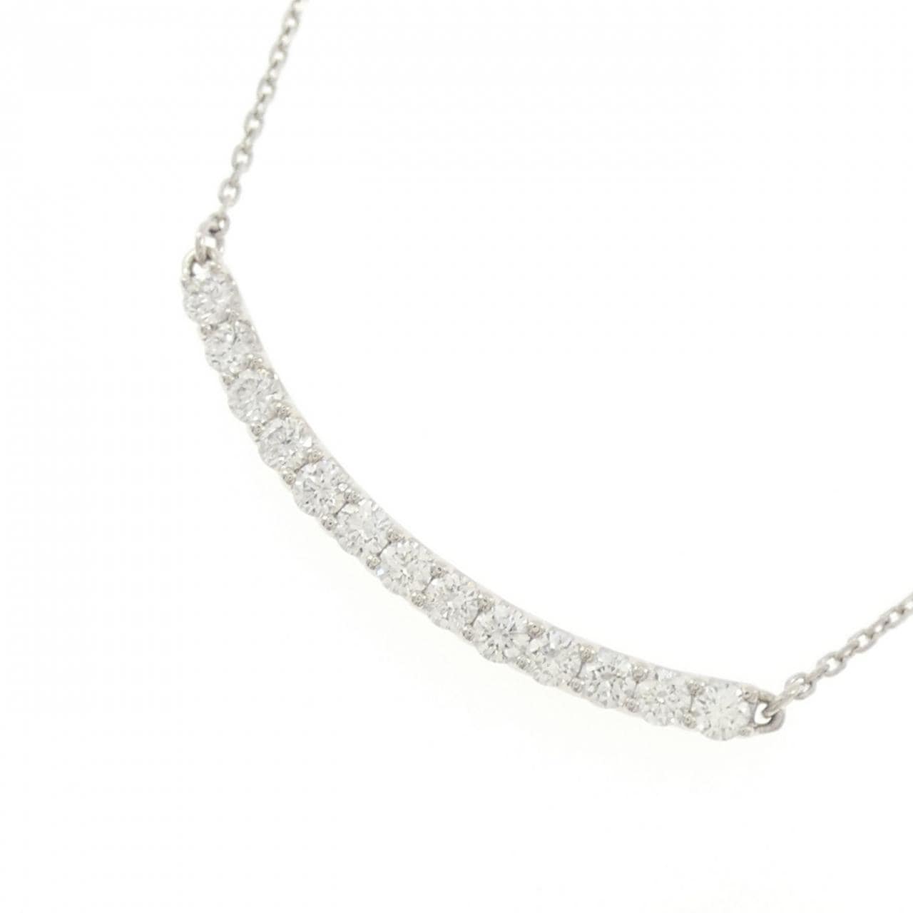 【新品】PT900/PT850 ダイヤモンド ネックレス 0.502CT