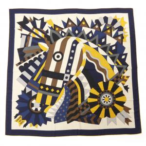 エルメス HERMES CHEVAL DE FETE H243748S カレジェアン140 ショール