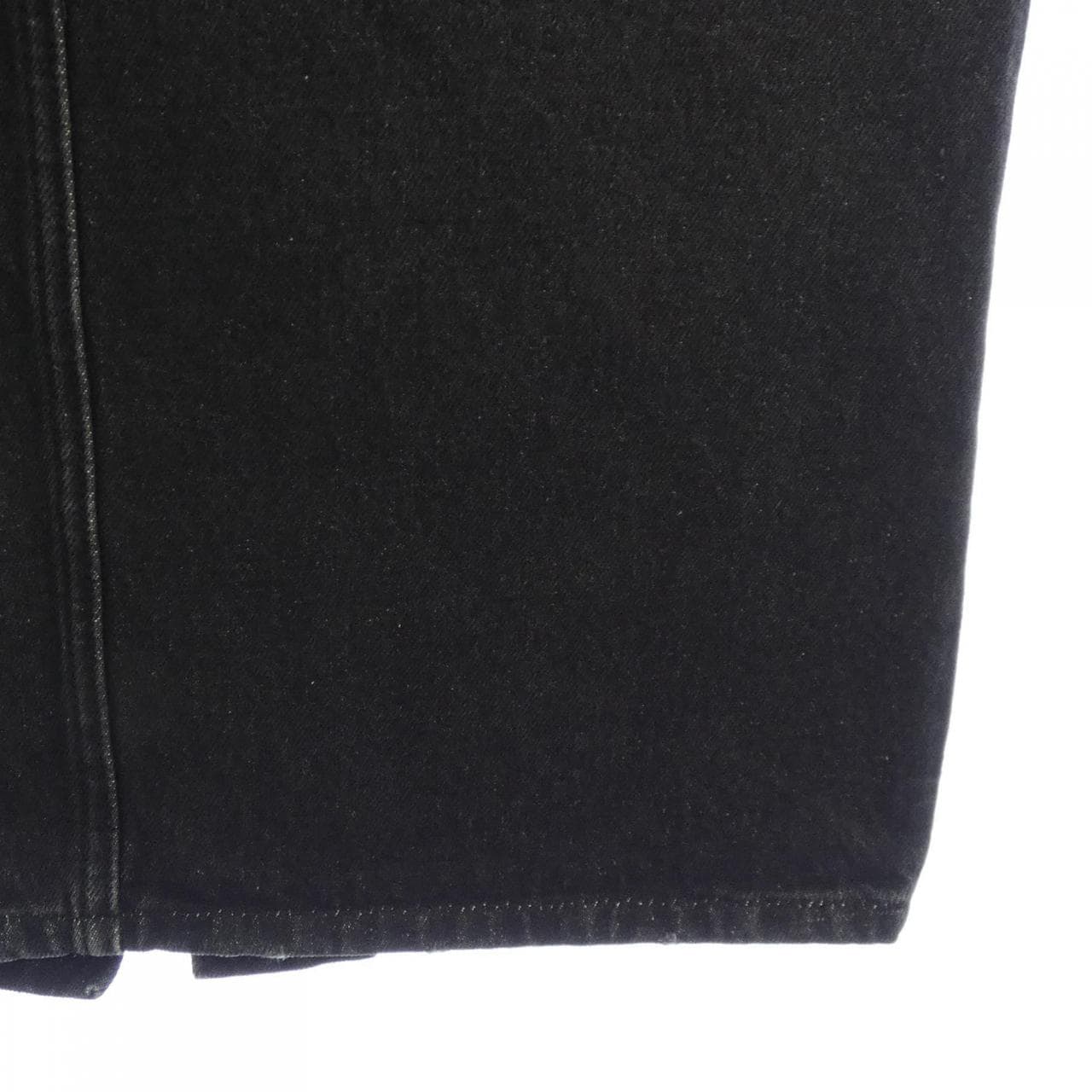 Prada Triangle Logo Denim Long Skirt GFD163 S222 109N