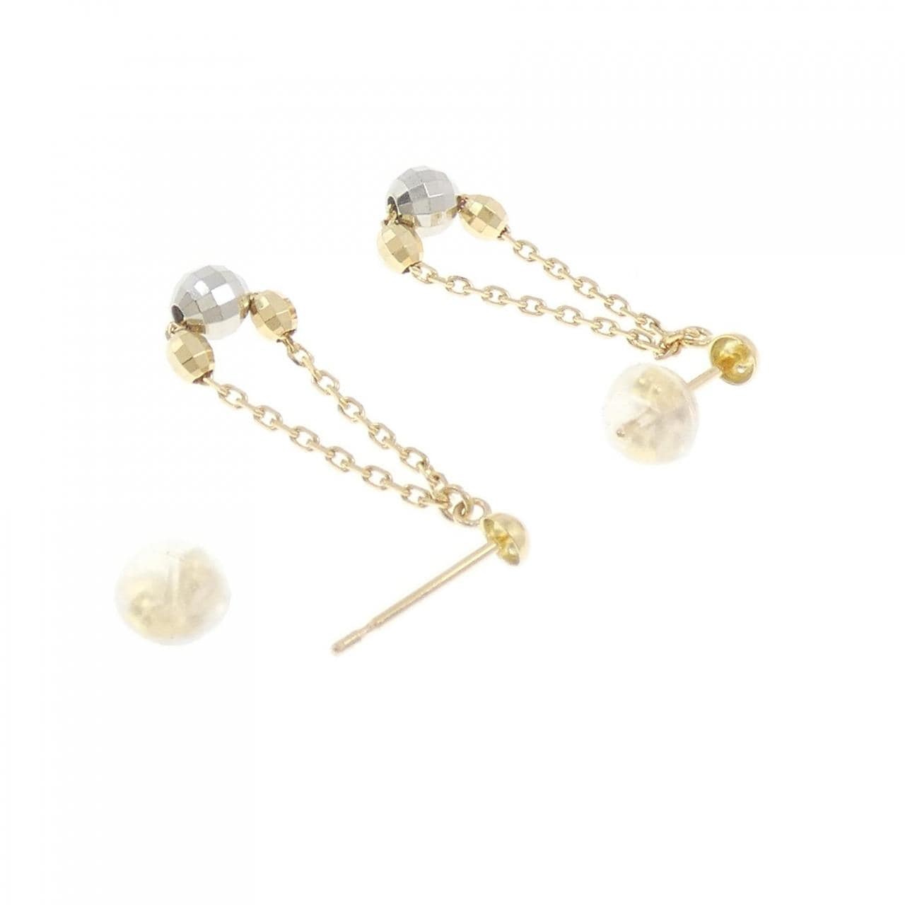 K18YG/K18WG ピアス