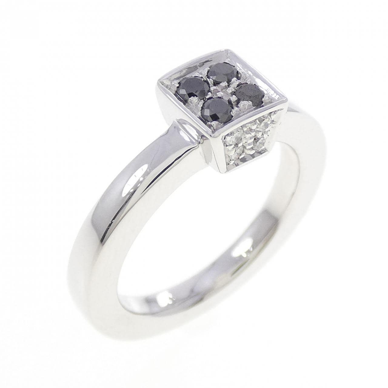 750WG ダイヤモンド リング 0.16CT