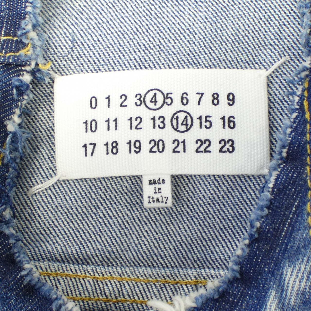 メゾンマルジェラ Maison Margiela SI1AM0006 S30561 デニムジャケット