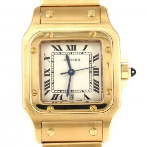 Cartier Santos Galbee LM YG W20009C5 YG石英