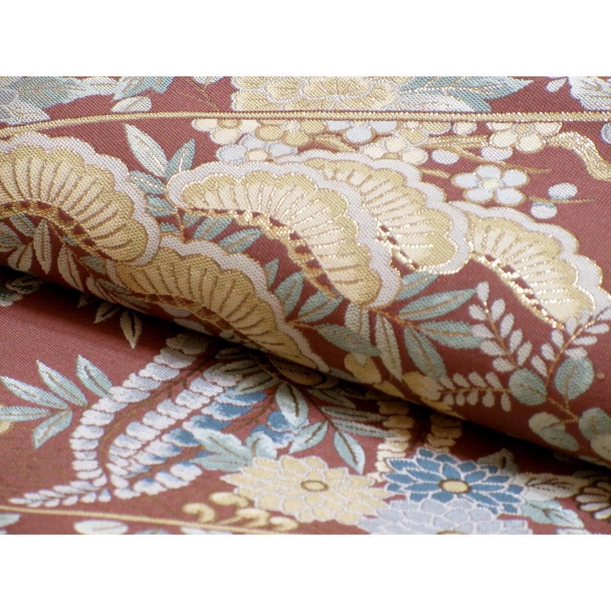 【未使用品】袋帯　全通柄【小森草木染工房】