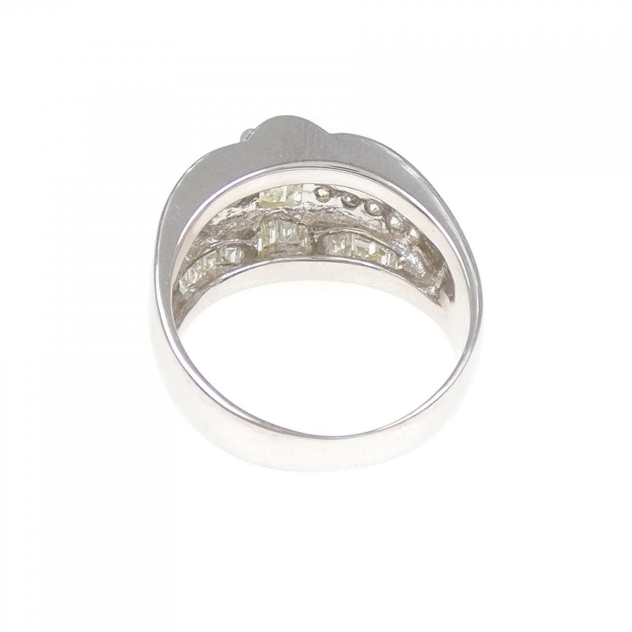 K18WG ダイヤモンド リング 0.53CT