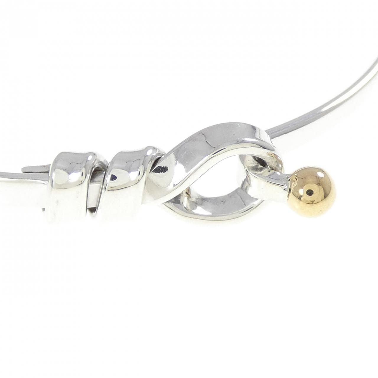 【ヴィンテージ】ティファニー フック&アイ バングル