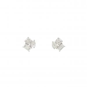 【新品】PT900 ダイヤモンド ピアス 0.54CT