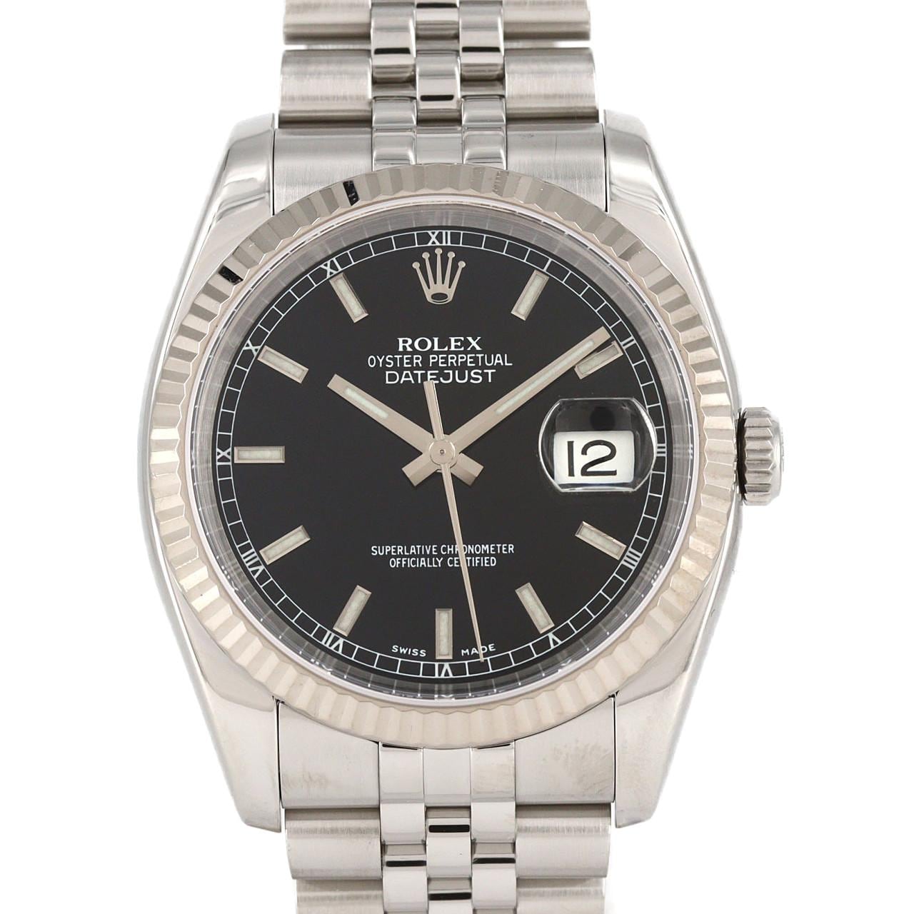 ロレックス デイトジャスト 116234 SSxWG 自動巻 D番