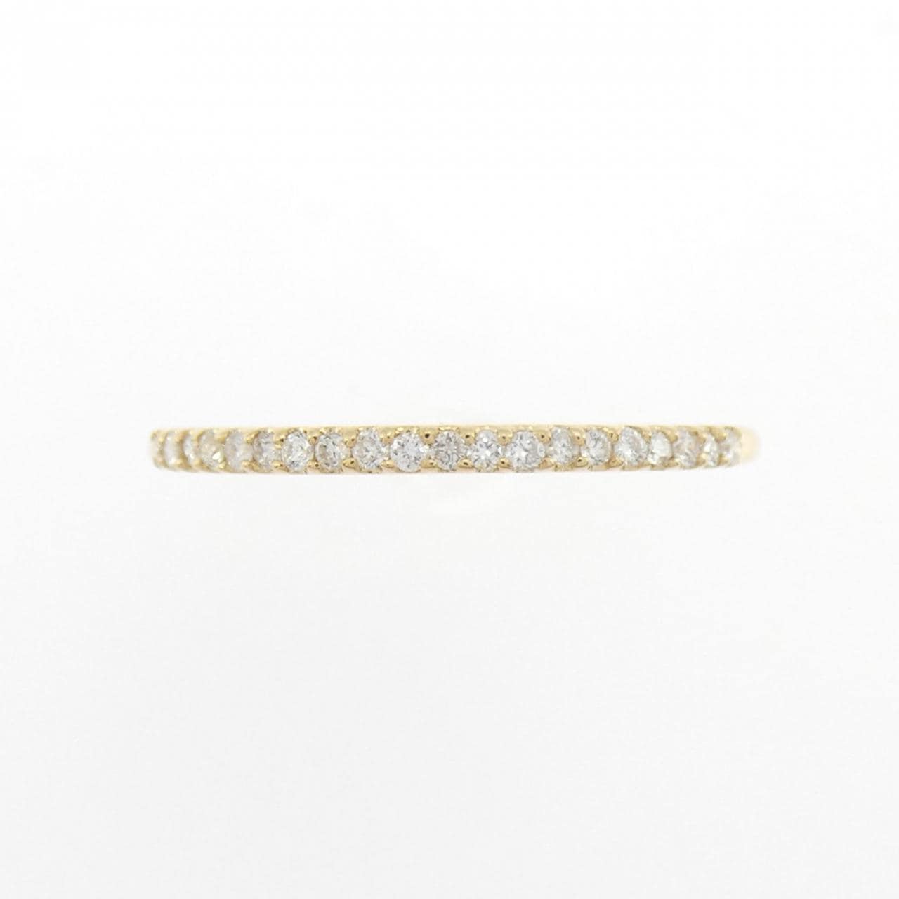 【リメイク】K18YG ダイヤモンド リング 0.10CT