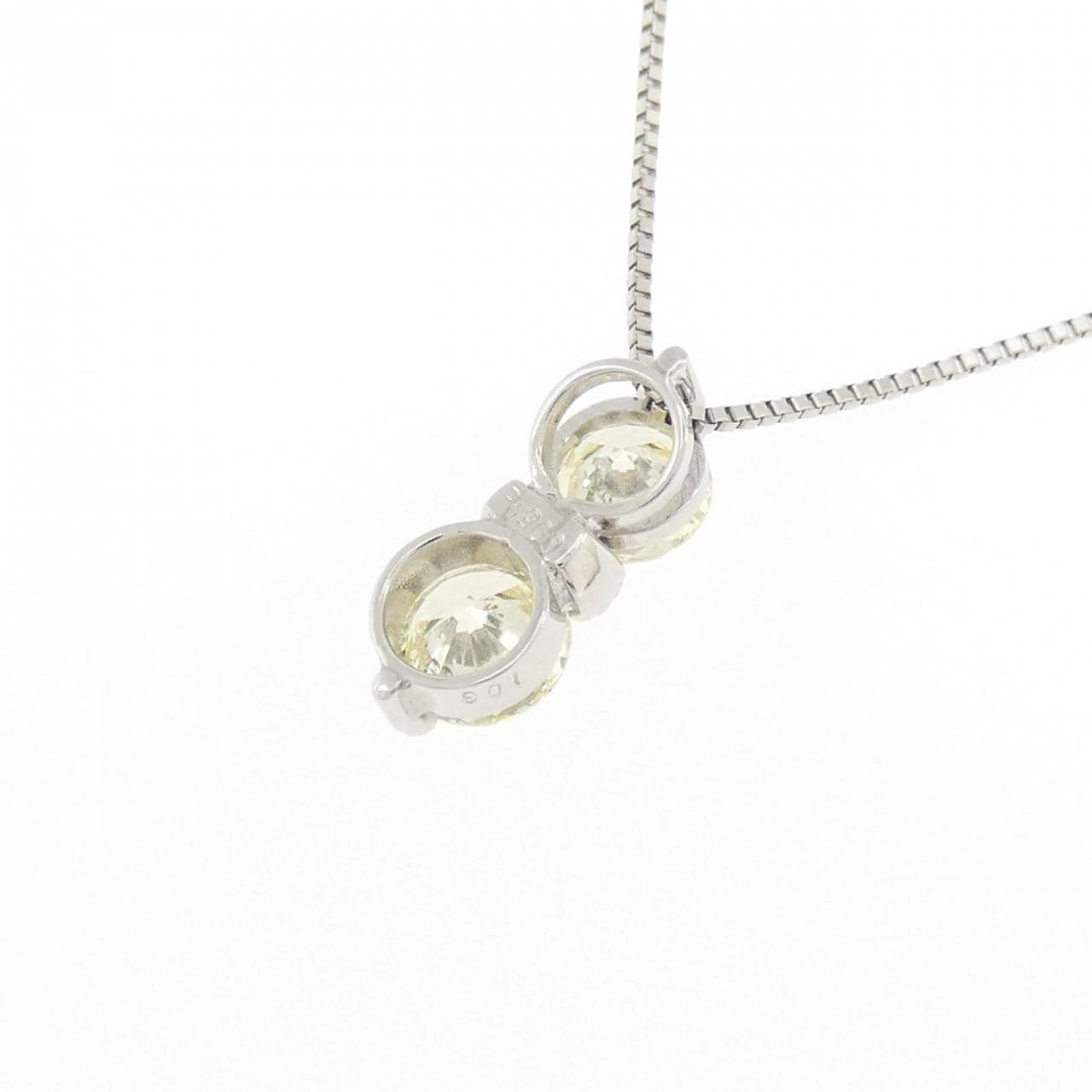 PT900/PT850 ダイヤモンド ネックレス 1.03CT