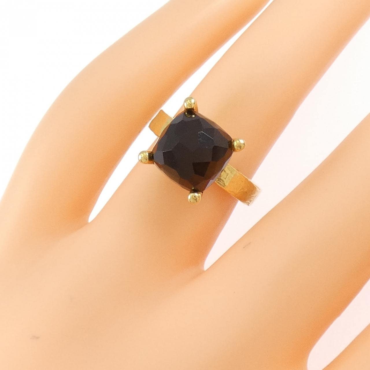トリーニ スモーキークオーツ リング