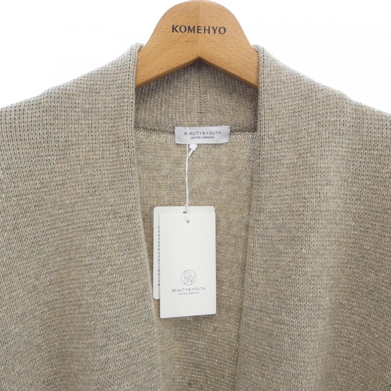 ビューティーアンドユース BEAUTY&YOUTH(U.A) カーディガン