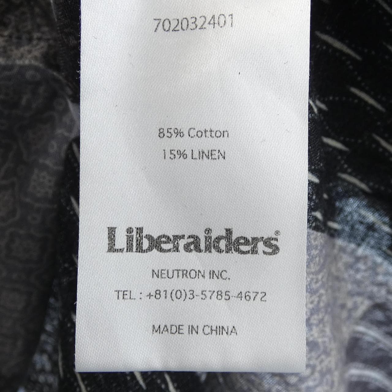 LIBERAIDERS S／Sシャツ