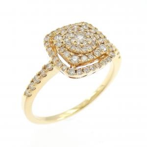 K18YG ダイヤモンド リング 0.50CT