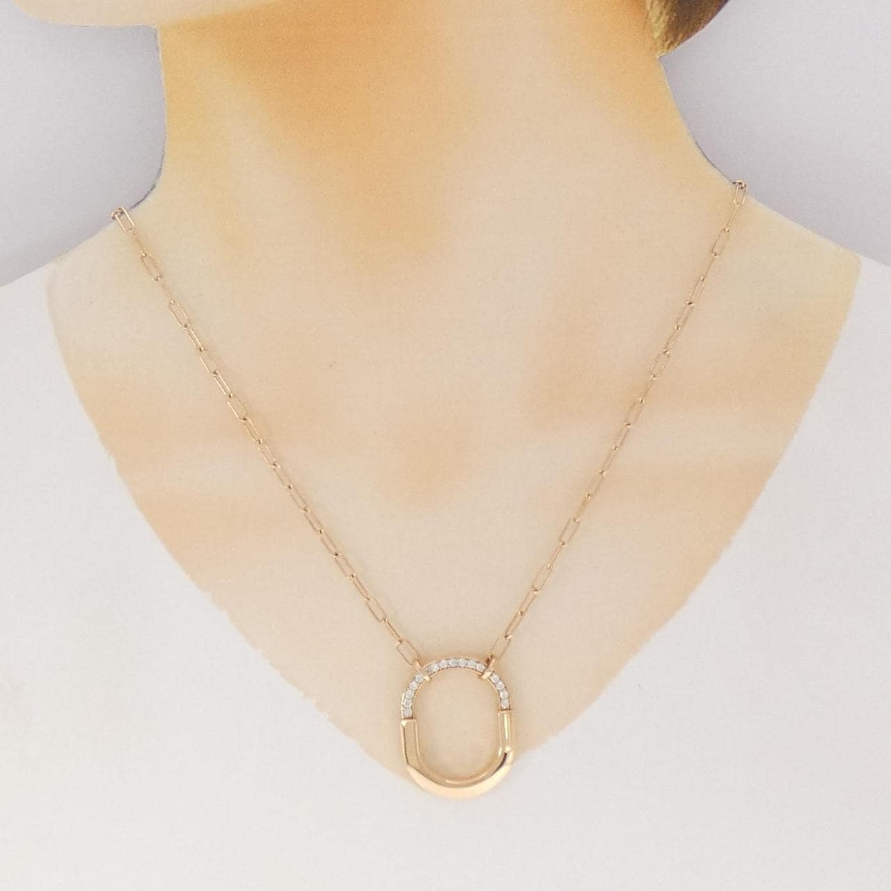ティファニー ロック ネックレス 0.33CT