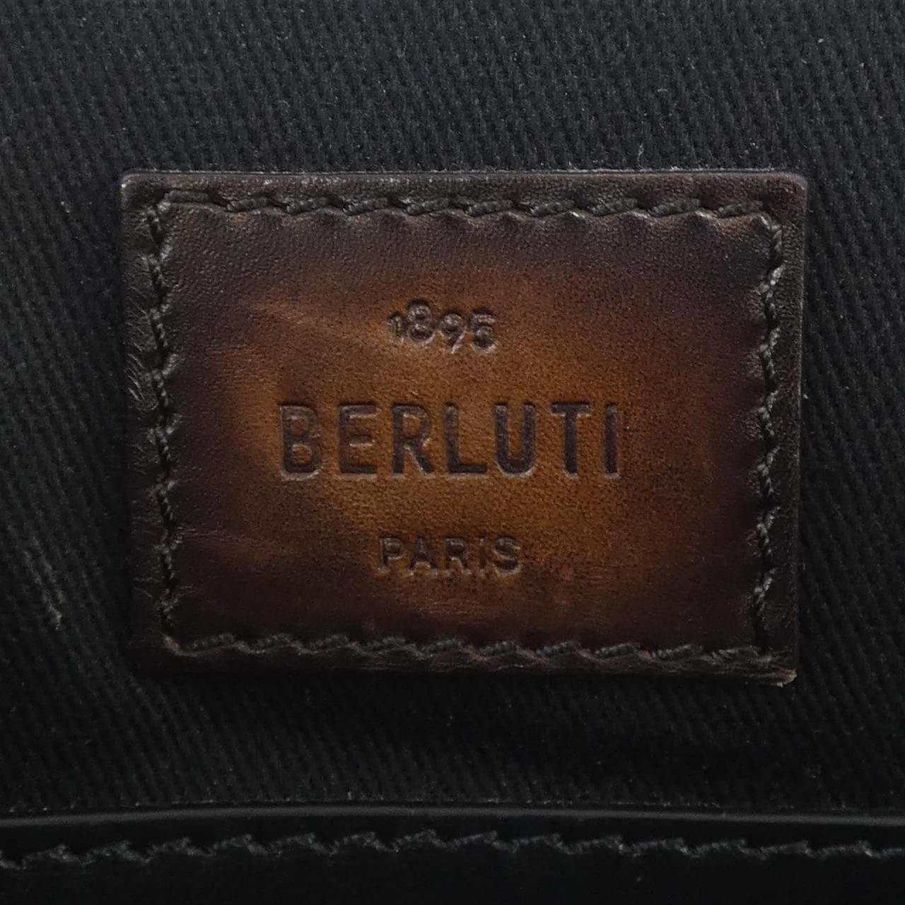 ベルルッティ Berluti ウリススモールキャンバス&レザートートバック BAG