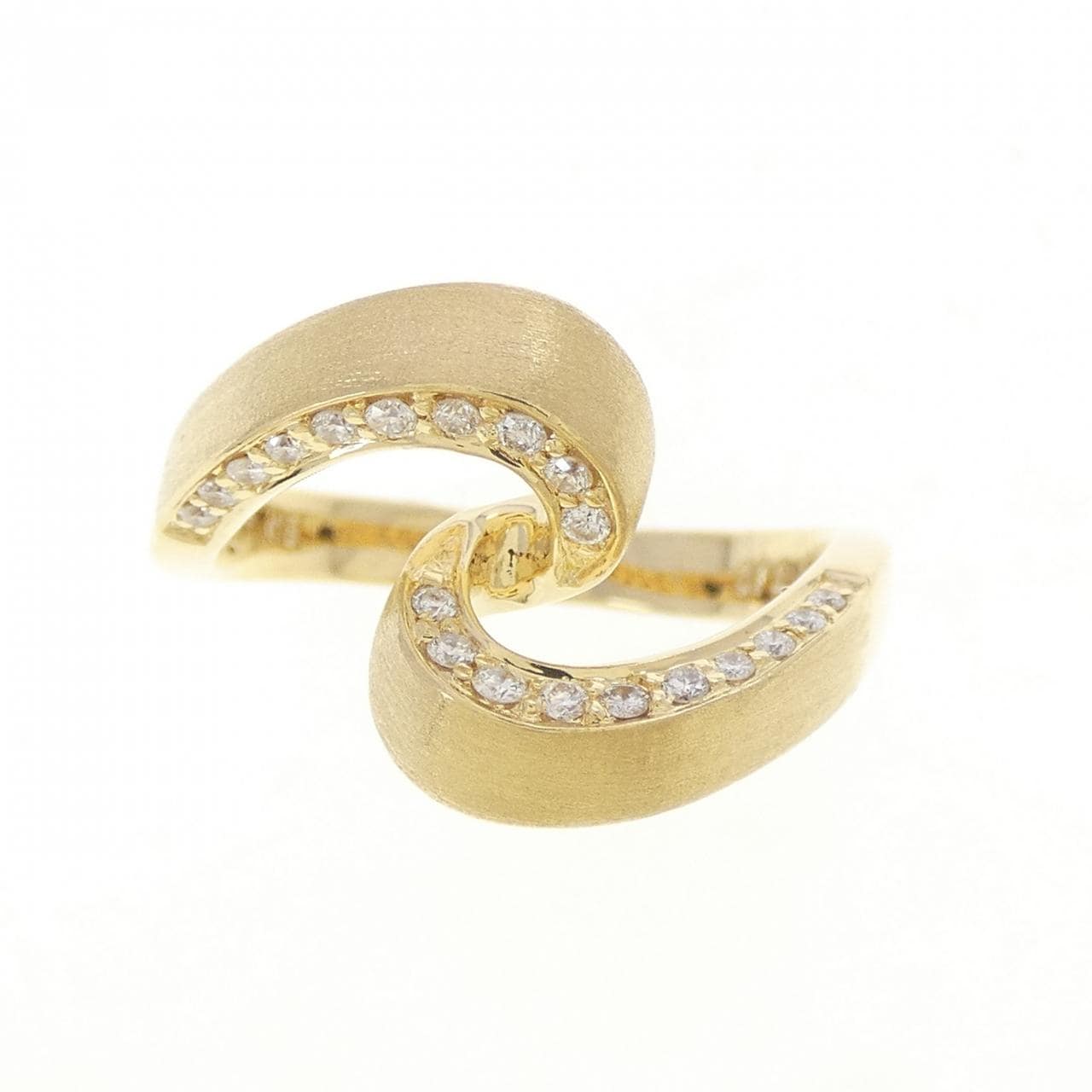 K18YG ダイヤモンド リング 0.16CT