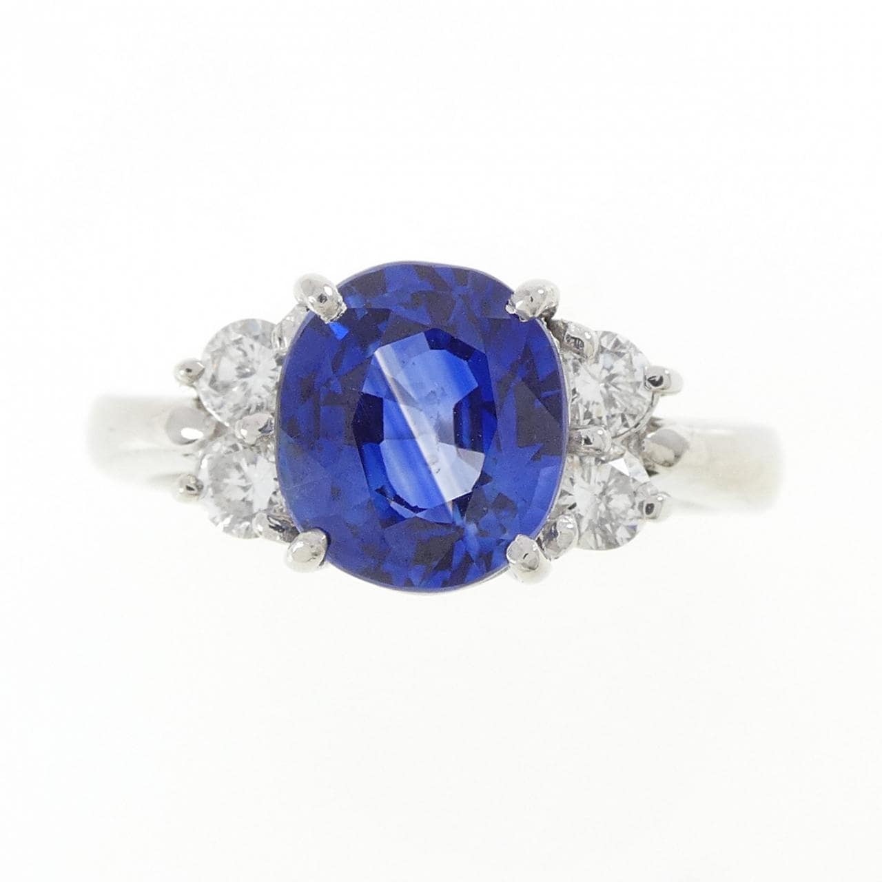 PT900 サファイヤ リング 2.418CT
