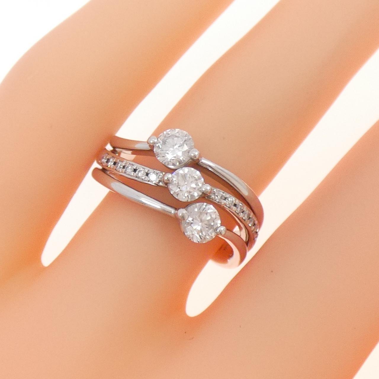 PT ダイヤモンド リング 0.76CT