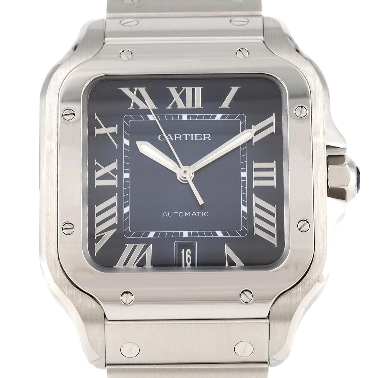 カルティエ サントス・ドゥ・カルティエ LM WSSA0030 SS 自動巻