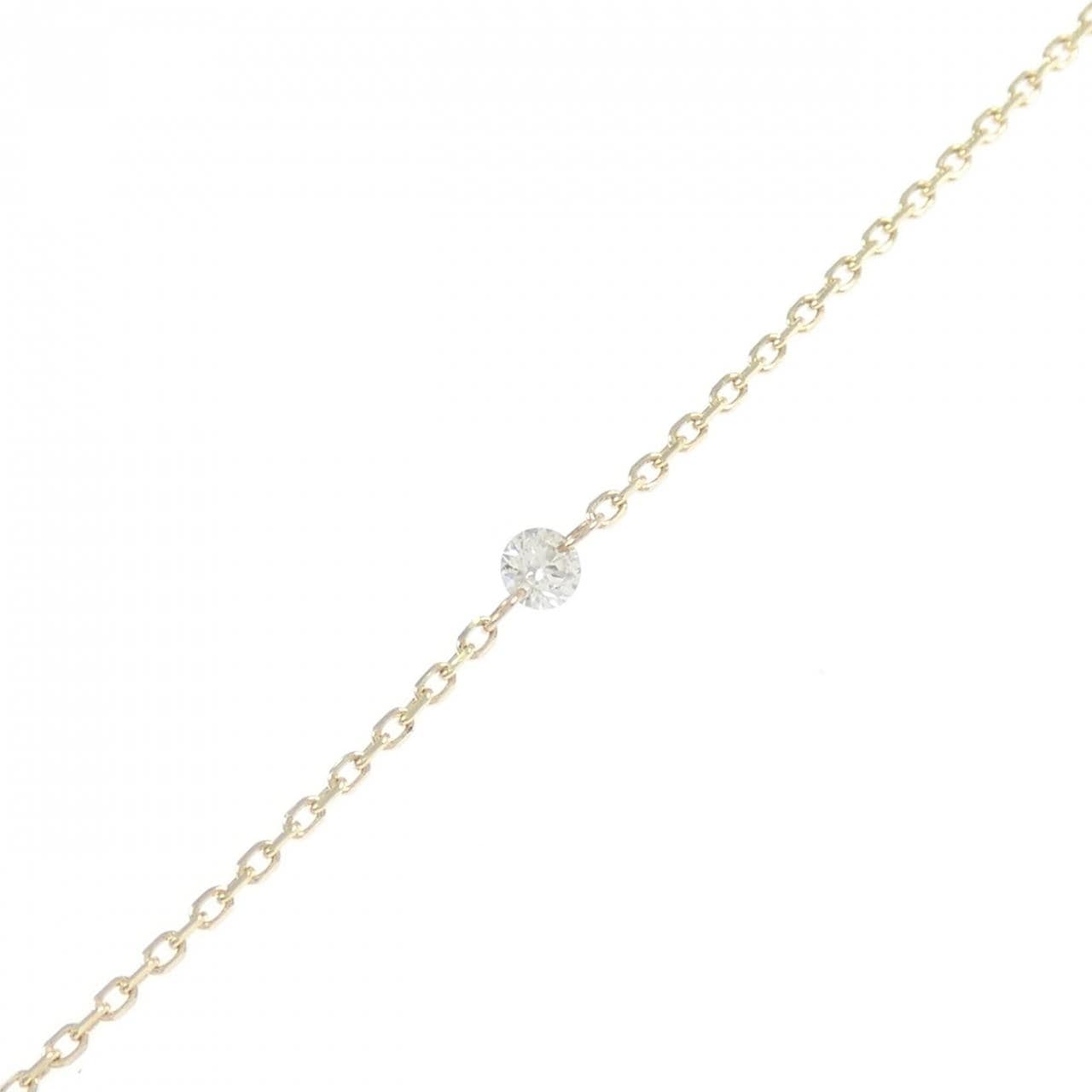 K10YG ダイヤモンド アンクレット