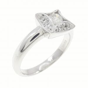 K18WG ダイヤモンド リング 0.20CT