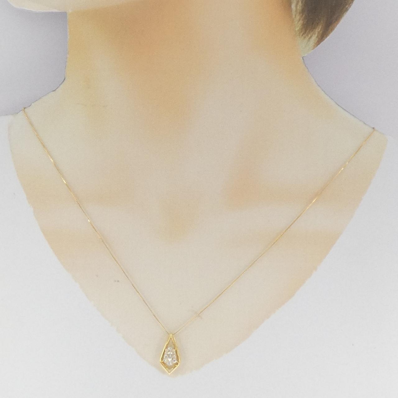 【新品】K18YG ダイヤモンド ネックレス 0.25CT