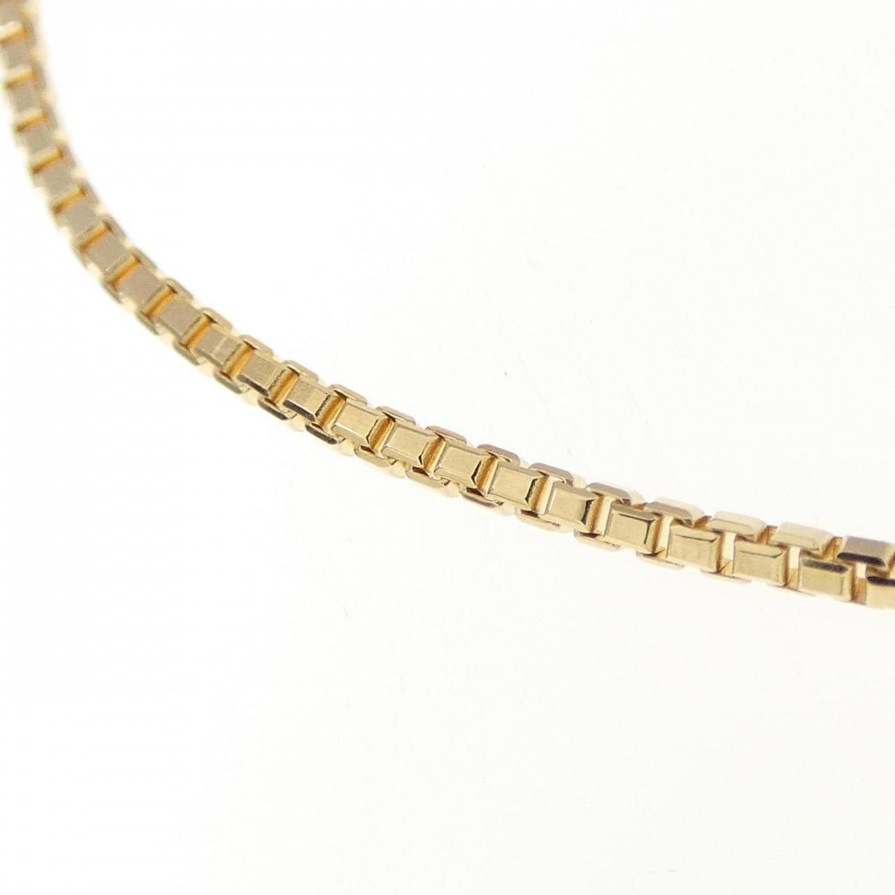 K18YG Venetian chain necklace