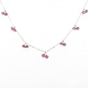 K18PG トルマリン ネックレス 4.30CT