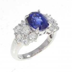 PT900 サファイヤ リング 2.57CT