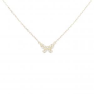 アーカー バタフライ ネックレス 0.06CT