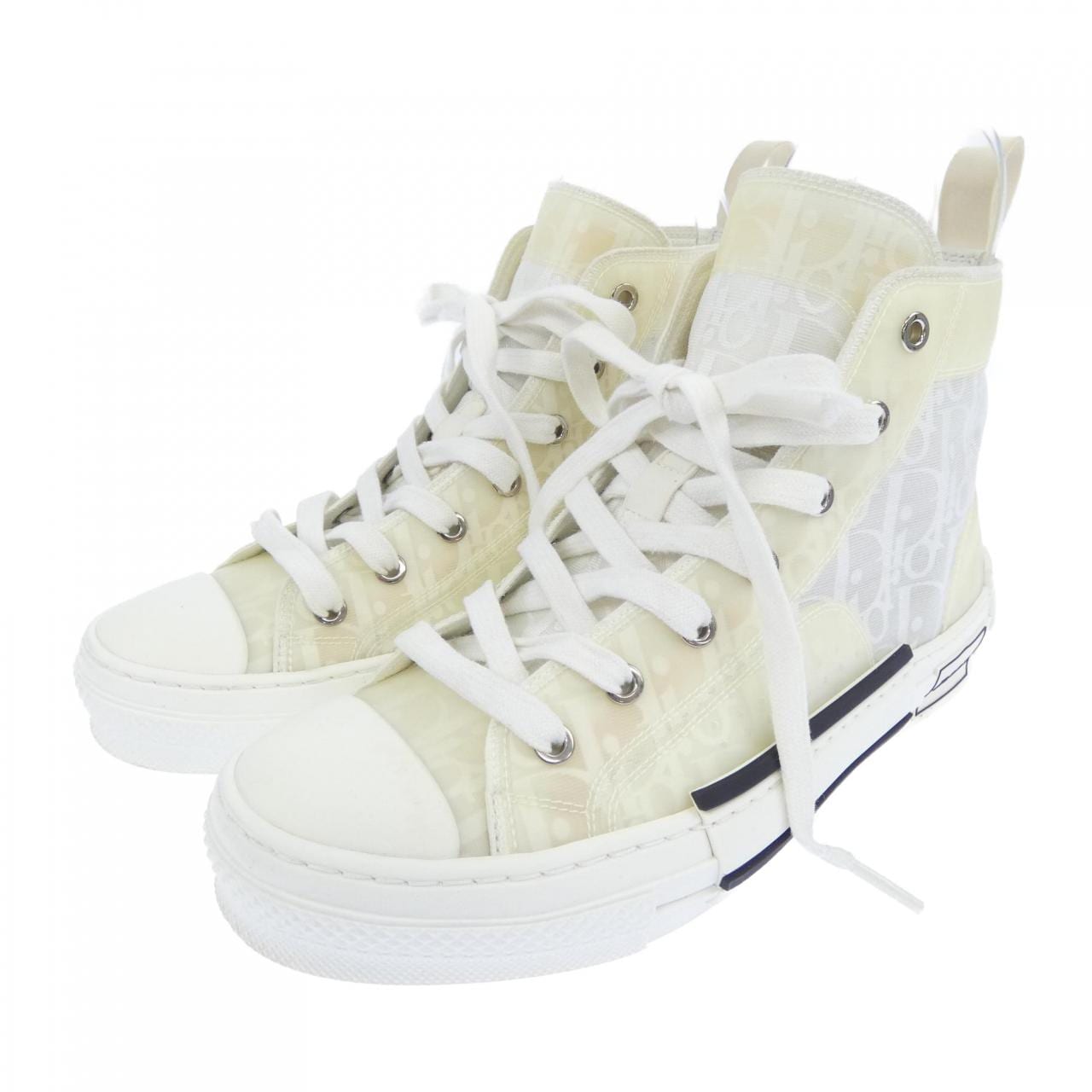 ディオール DIOR B23 ハイトップ オブリーク 3SH118YNT スニーカー