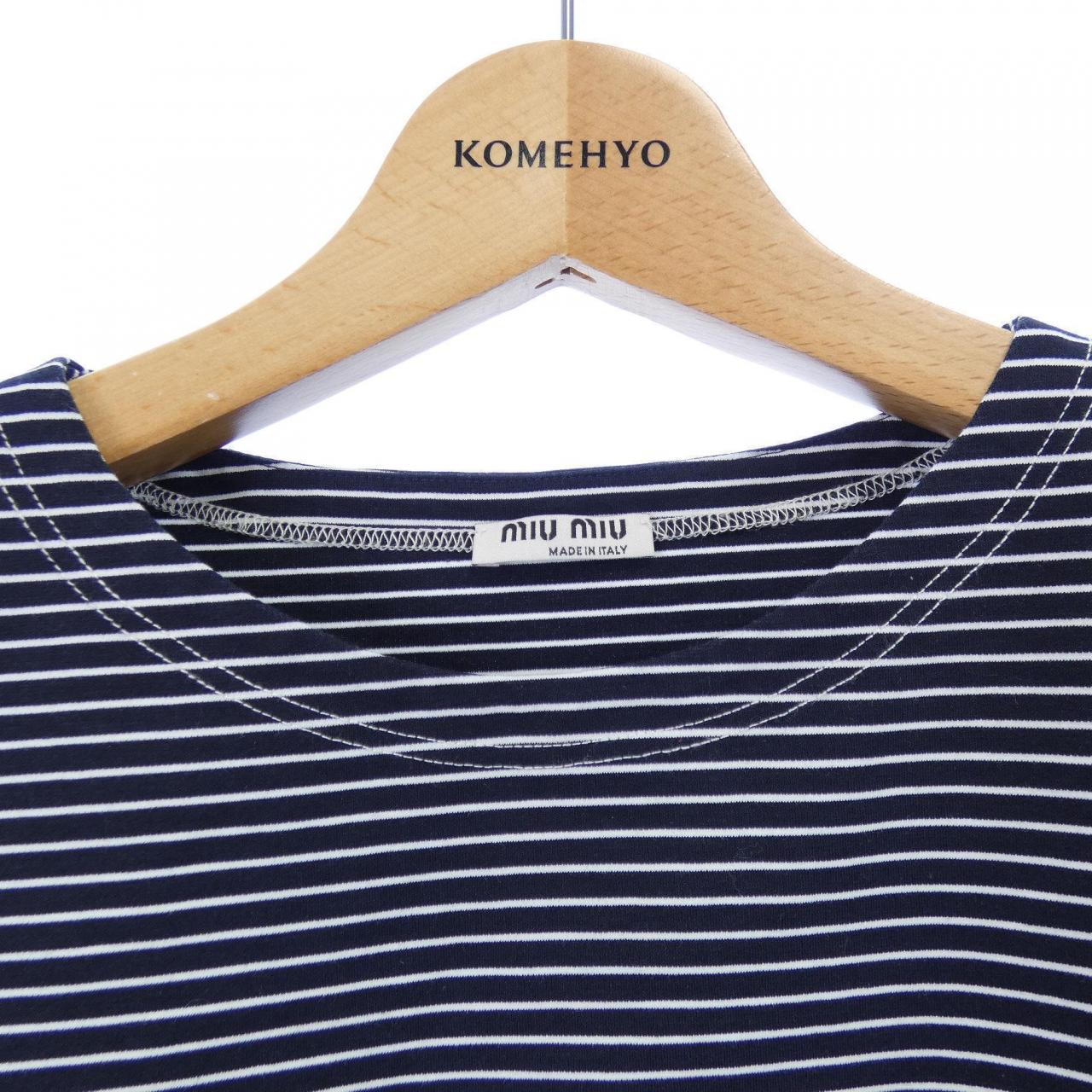 ミュウミュウ MIU MIU MJN013 H62 Tシャツ