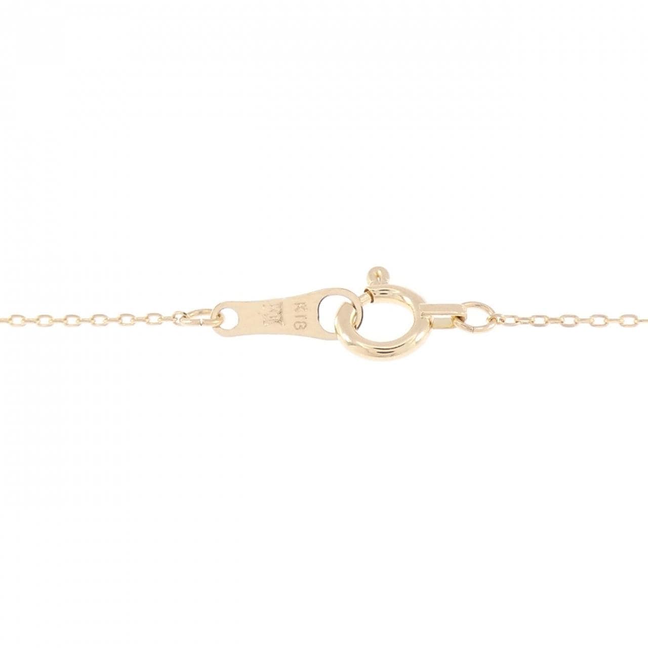 K18YG ダイヤモンド ネックレス 0.21CT